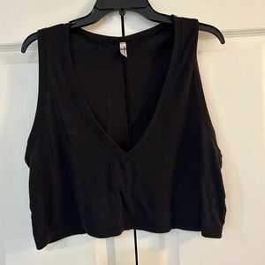 Free People Cropped Flowy tank